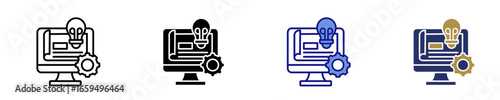 Smart Prototype  Icon Set Multiple Style Collection