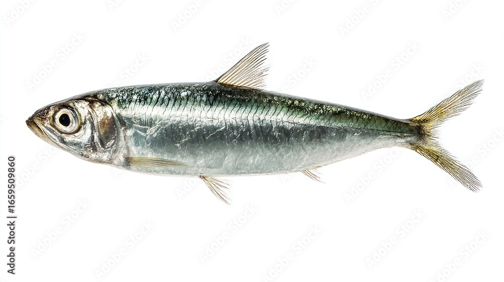Fototapeta premium Side view of a small fish (6)