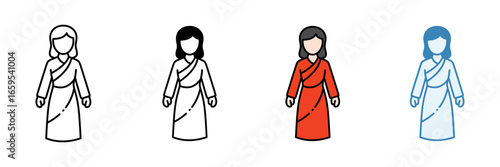 Chut Thai Icon Set Multiple Style Collection