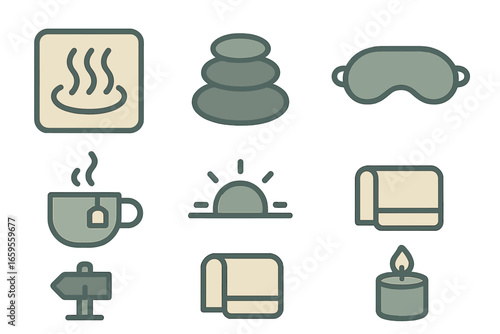 Relaxation essentials for a spa experience at home