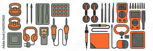 Tools and equipment for electronics and repairs