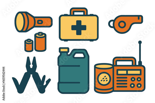 Essential tools and supplies for outdoor adventures and emergencies