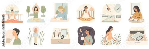 Wellness activities for mental peace and relaxation in daily life