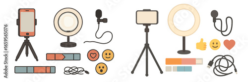 Essential equipment for content creation and live streaming setup
