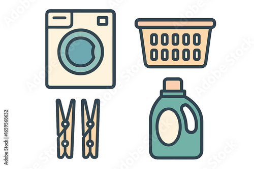 Laundry essentials for a clean and organized home space