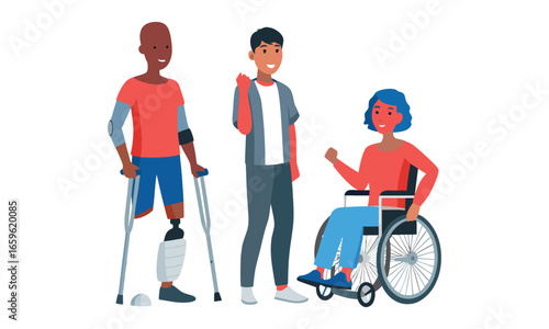 Inclusive Community & Accessibility Icons for Disability Awareness