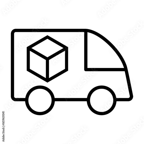 Warehouse icon vector. storage illustration sign. store symbol. storehouse logo. depot web icon.