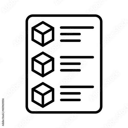 Warehouse icon vector. storage illustration sign. store symbol. storehouse logo. depot web icon.