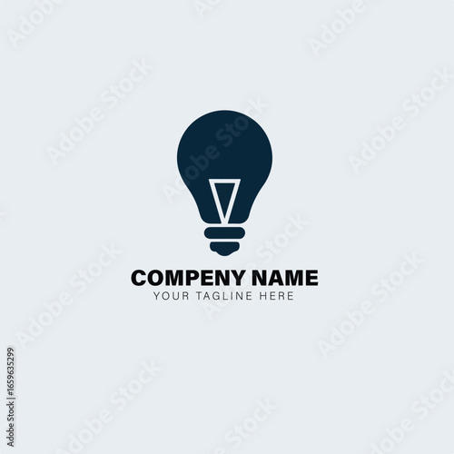 light bulb icon, Bright Idea, Spark of Thought,