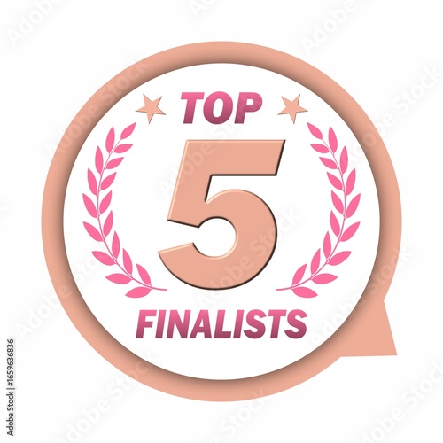 top 5 Finalists, top 5 logo, top 5 icon 