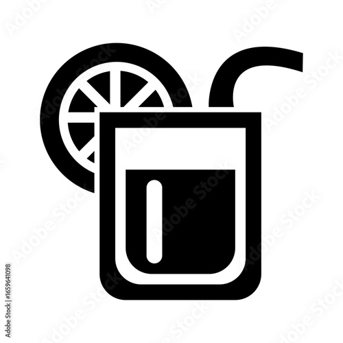 Refreshing Citrus Drink Icon
