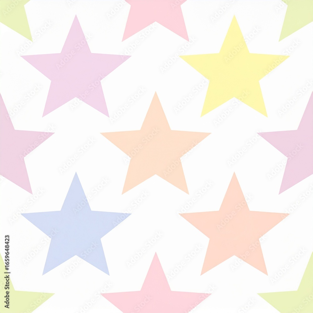 Obraz premium seamless star pattern