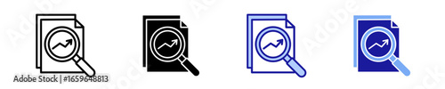 Data Governance  Icon Set Multiple Style Collection
