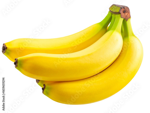 bananas isolated on white background