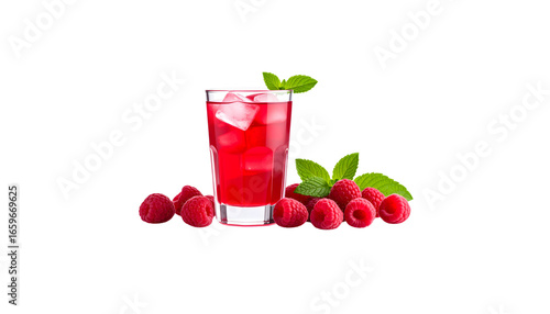 Wallpaper Mural Refreshing and healthy juices and drinks isolated on white background Torontodigital.ca