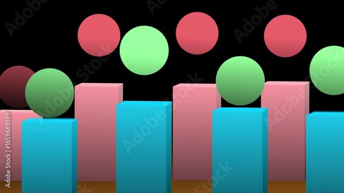 Colorful Abstract People Icons for Diversity and Teamwork Infographic