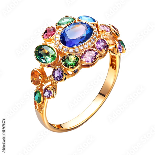 Gemstone Ring png 