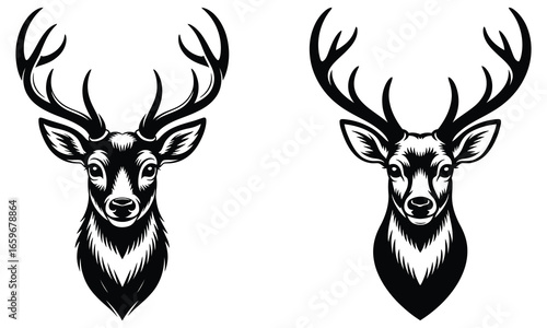 deer head silhouette