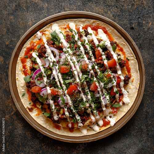 fresh fruit salad with cherry