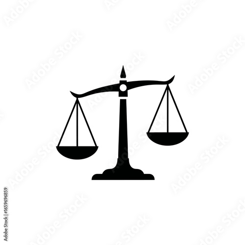 A symbol of law and legal justice, these gold scales of justice are an iconic measurement of equality and balance