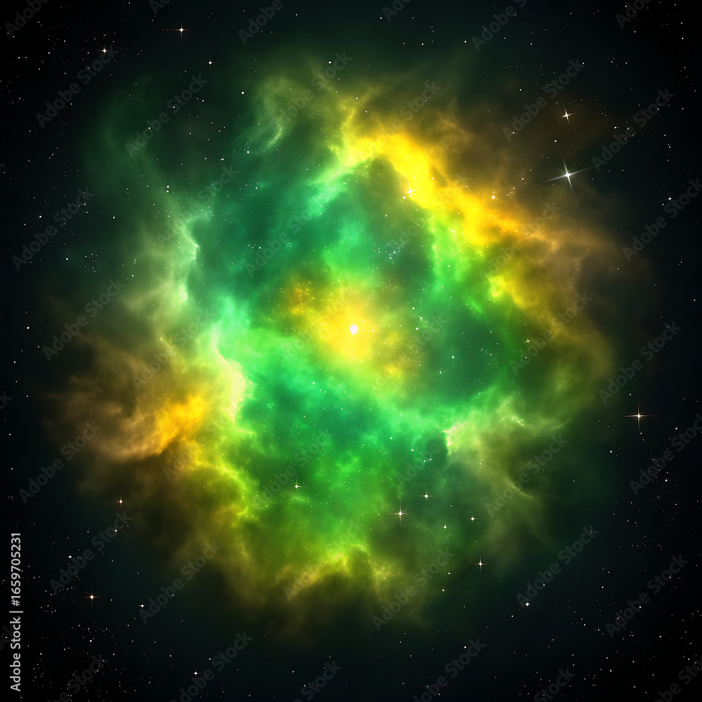 Naklejka premium abstract space background