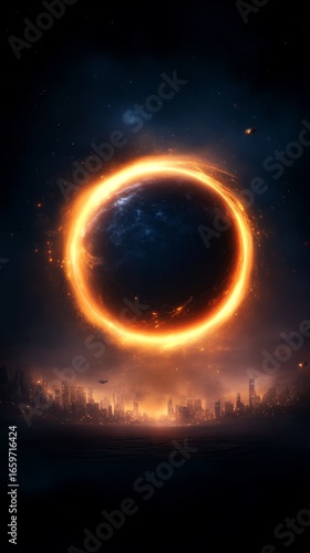 sun in space