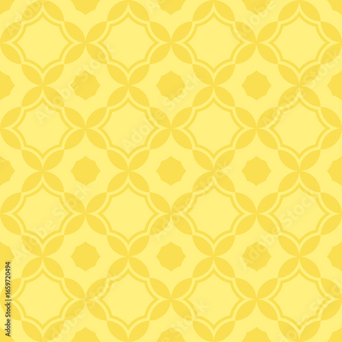 Traditional Diamond Flower Pattern