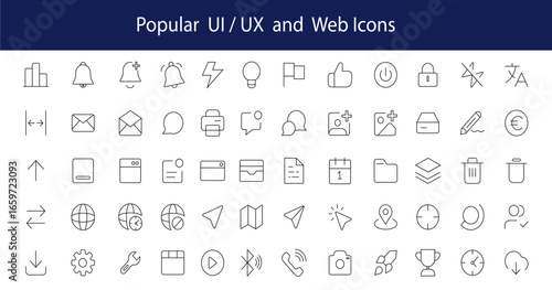  UI_UX and Web Icons design