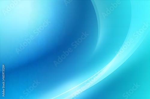 Abstract Blue Geometric Background Modern Gradient Shapes