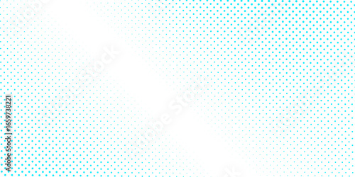 Transparent Vector Gradient Blue Color Halftone Background Staggered modern