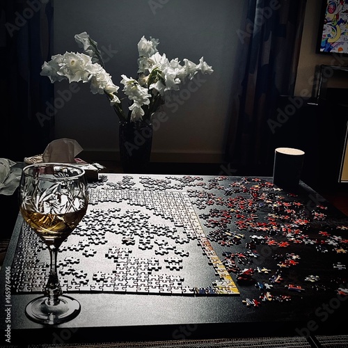 Ein Glas Weißwein