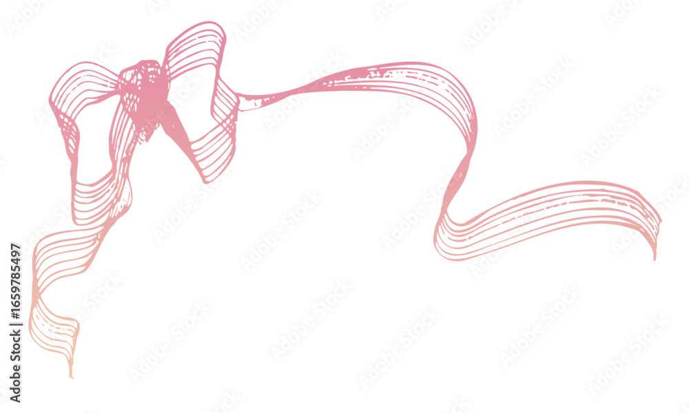 Antique Hand-drawn Ribbon_Vector_Gradient_Greeting Card, Celebration, Message|12,アンティークな手書きのリボン_ベクター_グラデーション_グリーティングカード、お祝い、メッセージ Antique Hand-drawn Ribbon_Vector_Gradient_Greeting Card, Celebration, Message|12,アンティークな手書きのリボン_ベクター_グラデーション_グリーティングカード、お祝い、メッセージ