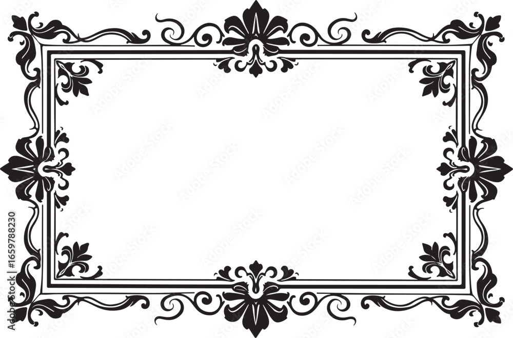 Obraz premium Decorative Element Laser Cut Bundle