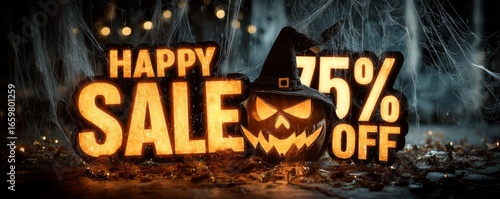 Halloween AI pumpkin sale!