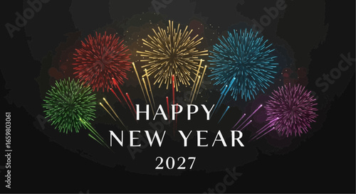 New year fireworks 2027