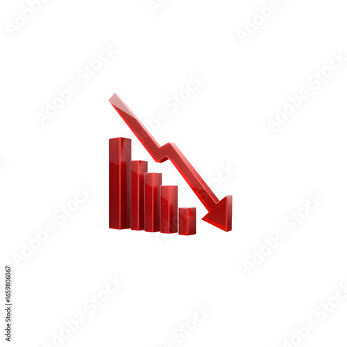 Red Downward Arrow Graph PNG – Glossy Glass Style Symbol of Financial Loss & Economic Decline – Isolated on Transparent Background PNG Free Download Red Downward Arrow Graph PNG – Glossy Glass Style Symbol of Financial Loss & Economic Decline – Isolated on Transparent Background PNG - GFXLoad