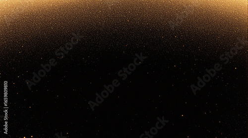 Abstract Gold Dust Particles Background