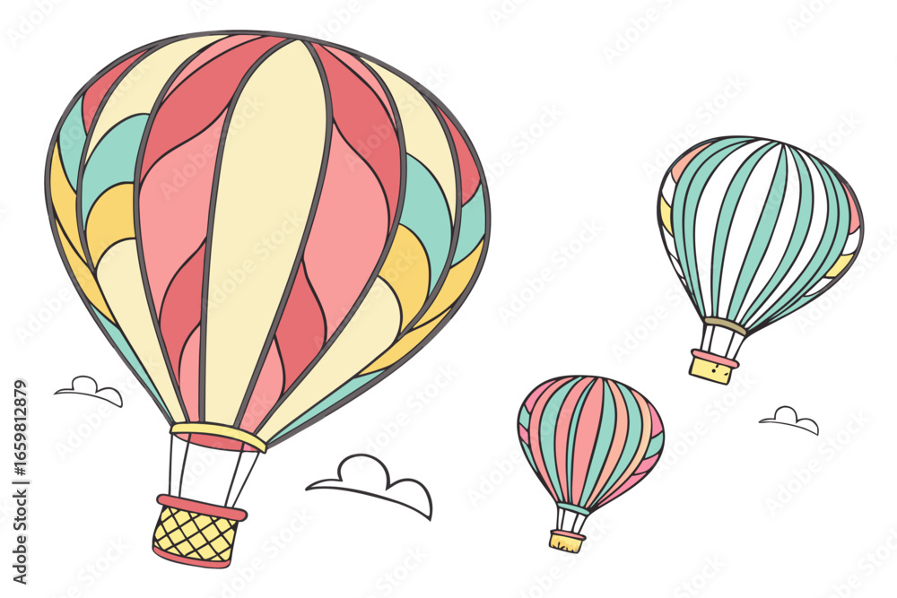 Obraz premium hot air balloon