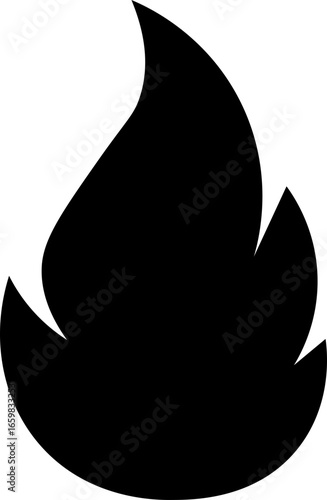 Flame Icons, Flame Vector Icon. Simple flat burning fire silhouette collection. Hot energy symbol for graphic design, Vector Illustration