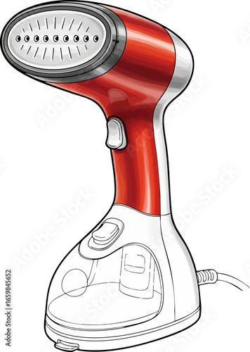 Wrinkle-Free Sketch A Garment Steamer