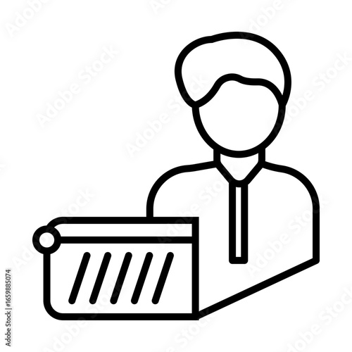 Movie Director icon design