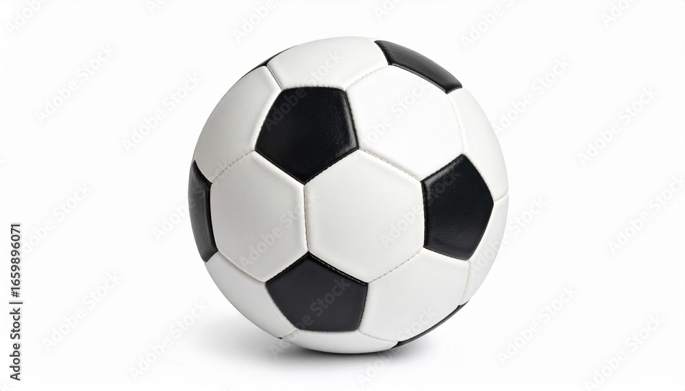 Fototapeta premium soccer ball isolated on white