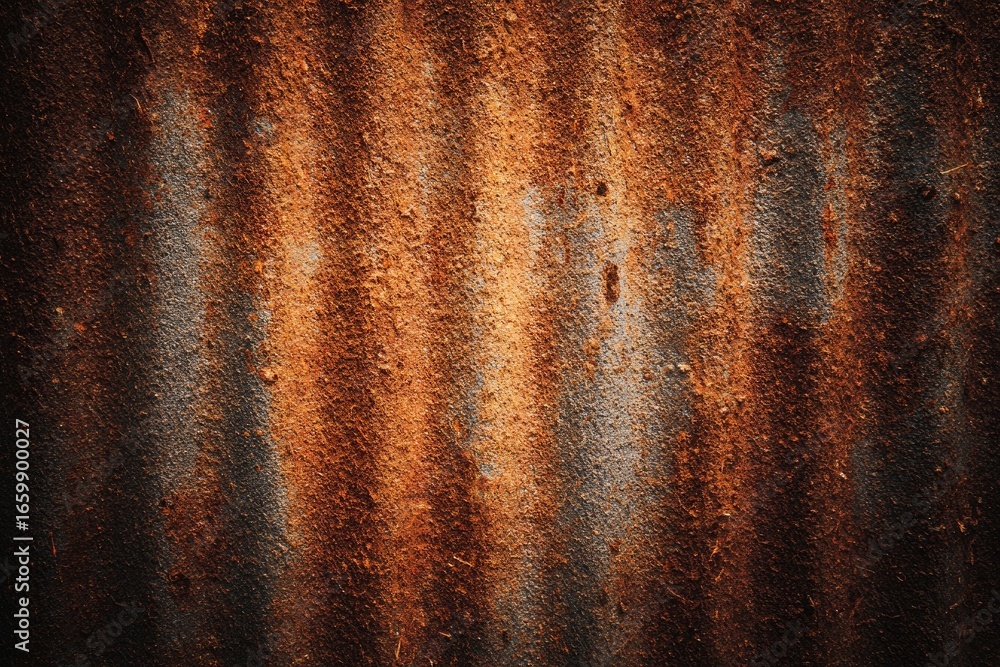 Naklejka premium rusty metal background