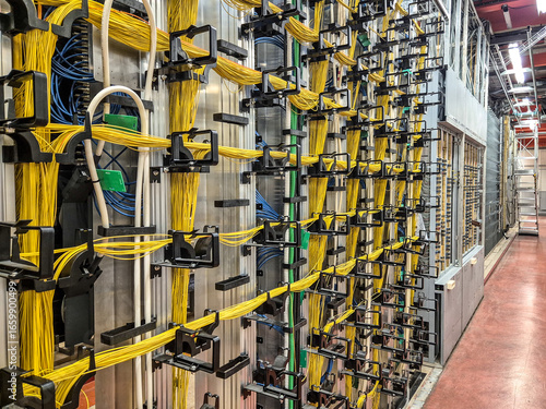 Obraz na płótnie TELECOM Fibre optique et arrêt programmé du cuivre