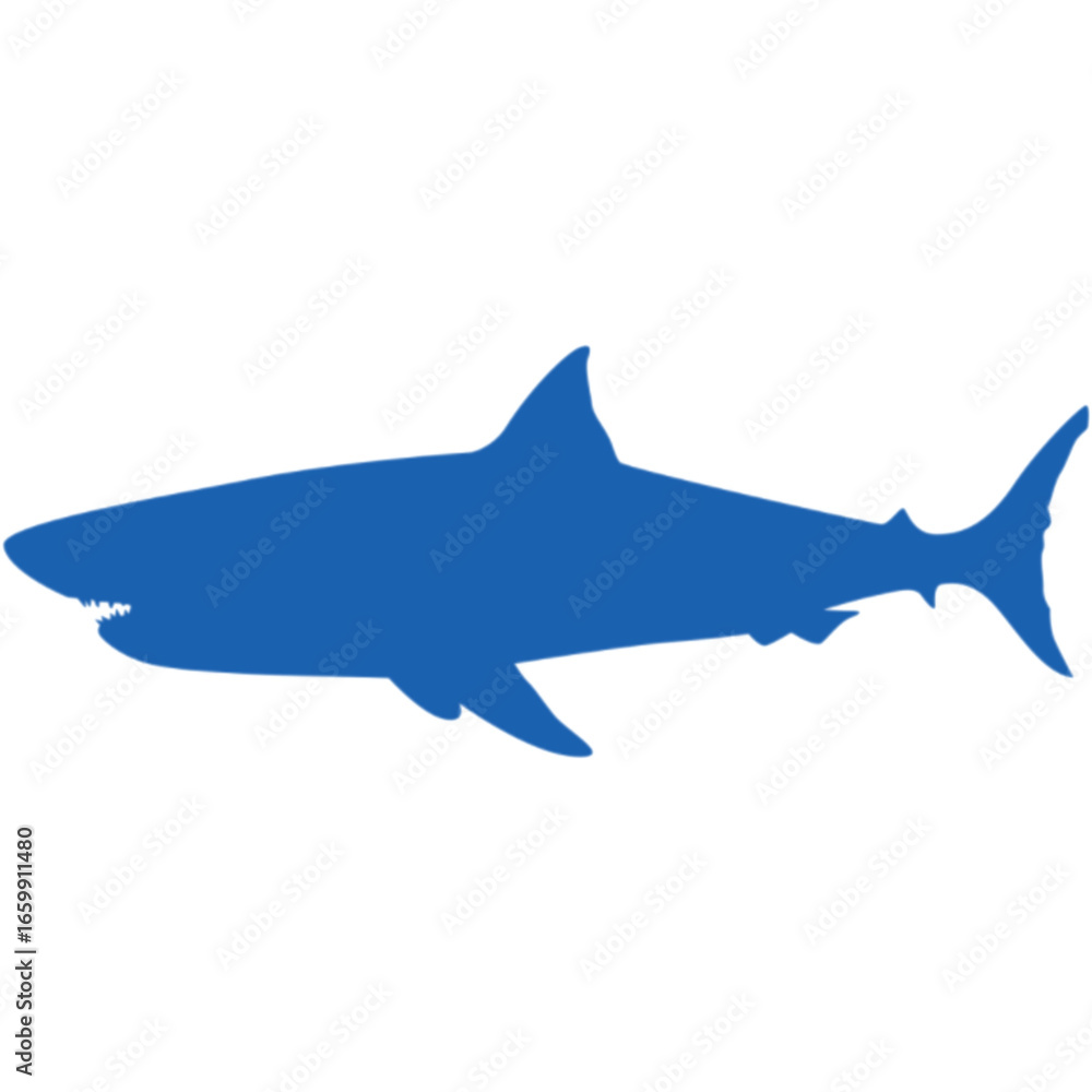 Obraz premium Fish Silhouette