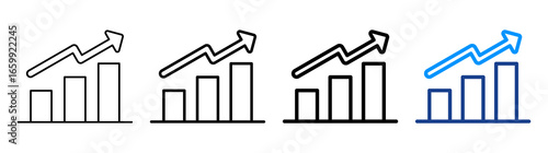 Progress Icon Different Style Outline Collection Set