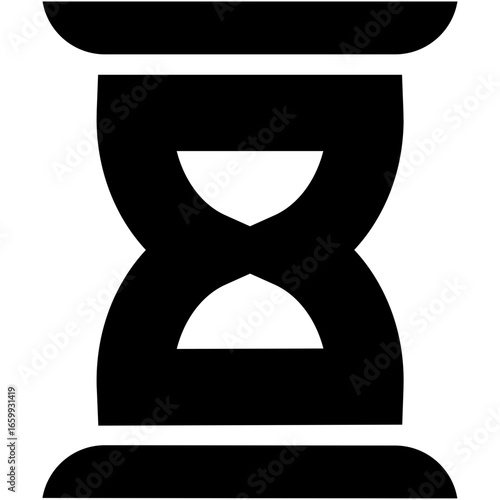 hourglass vector icon