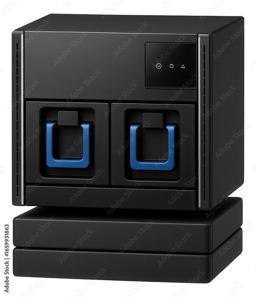 Fototapeta premium Modular UPS with expandable battery modules and hot-swappable components