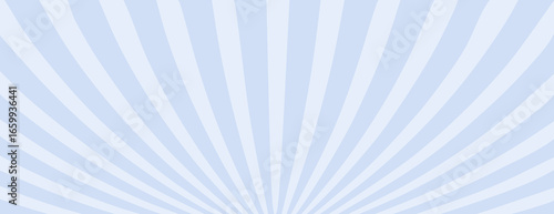 Simple striped vector background with rays