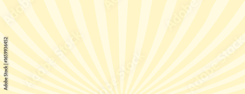 Simple striped vector background with rays